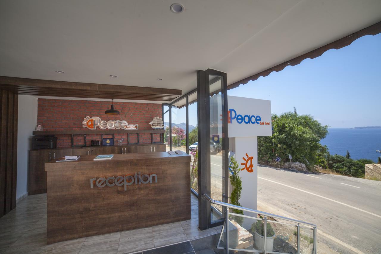 Peace Hotel Kas Bagian luar foto